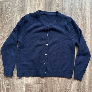Navy Blue Cartigan